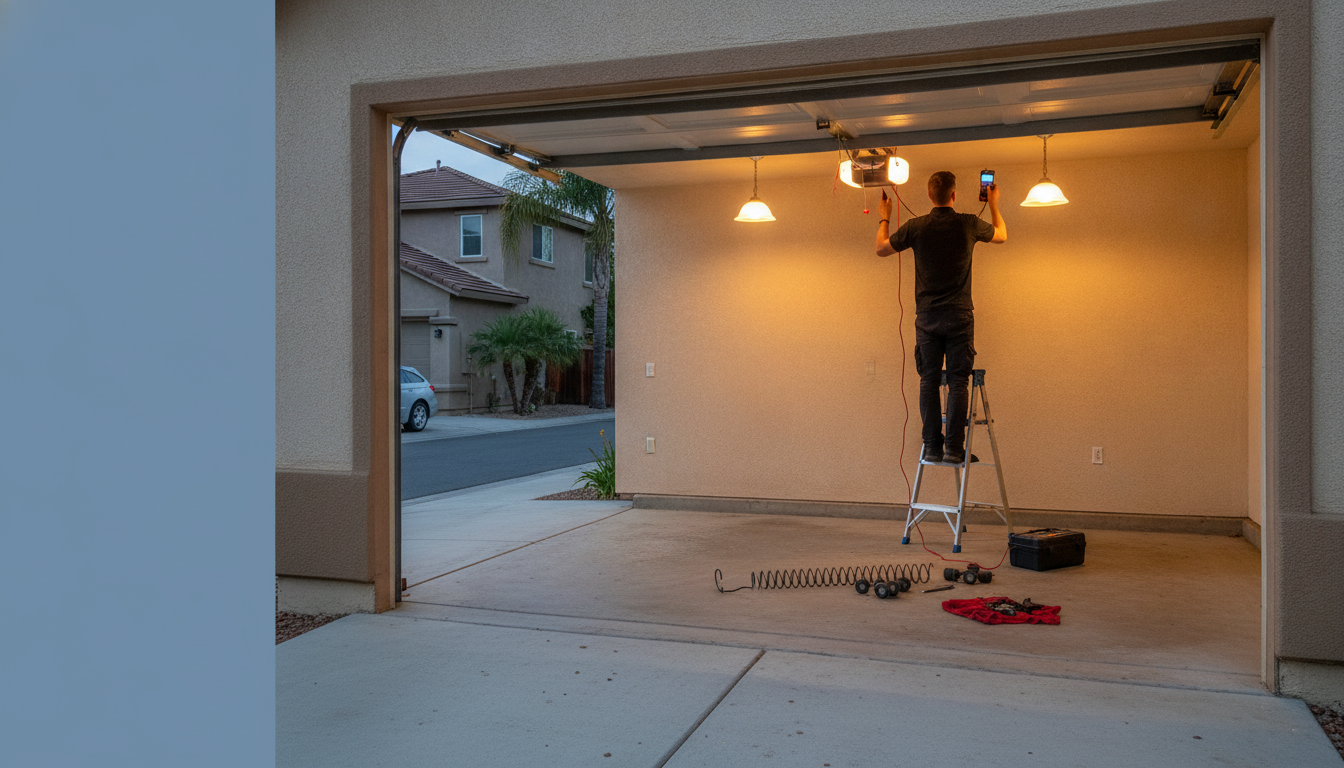 How Much Does Garage Door Opener Repair Cost in Orange County?