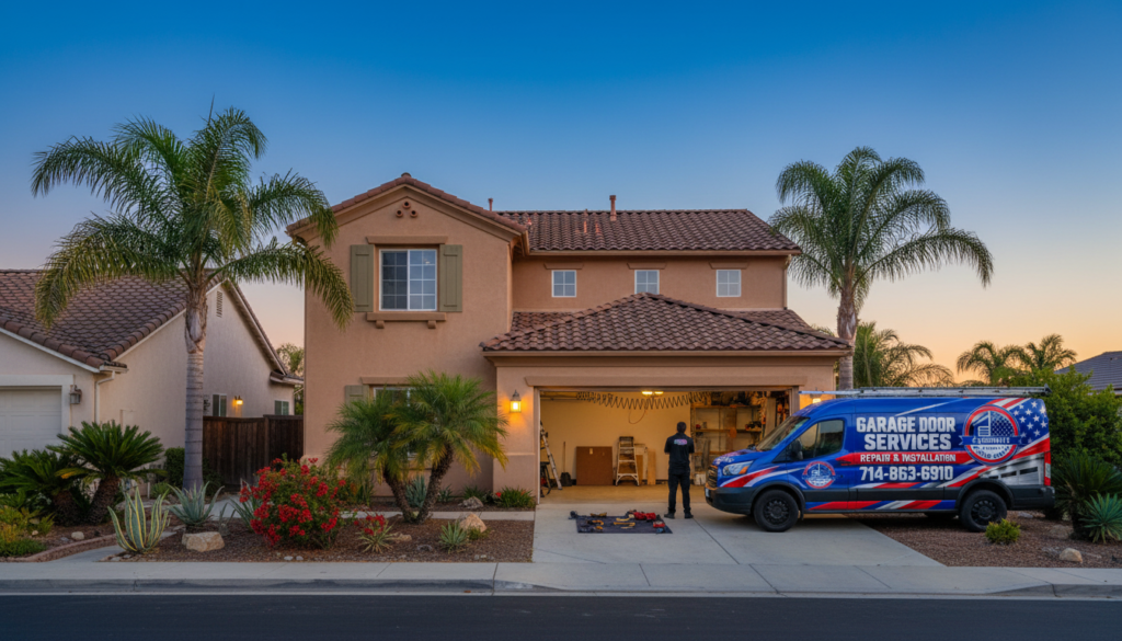 How to Choose a Broken Garage Door Spring Replacement Company in Orange County