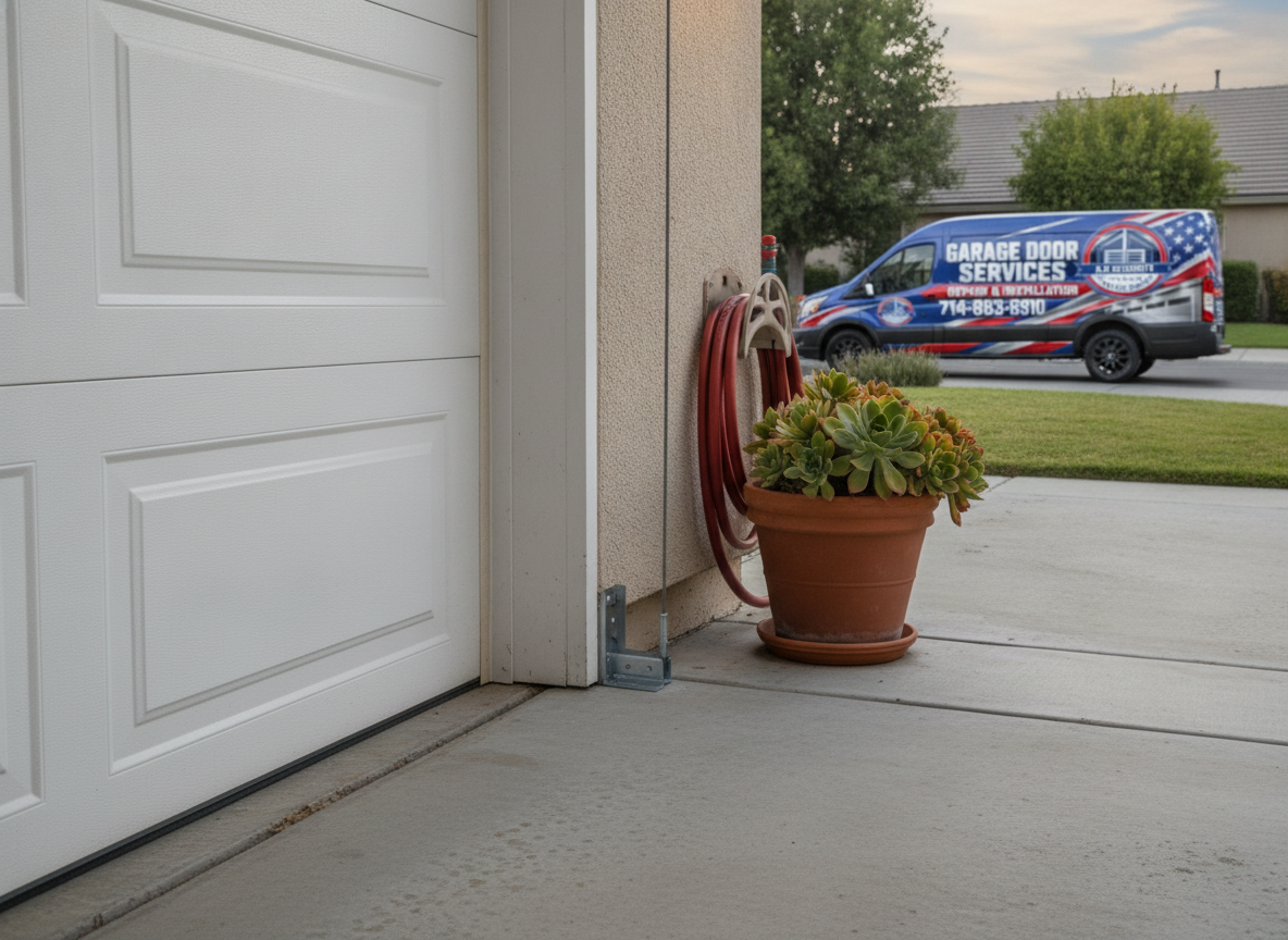 What should I ask when I contact a garage door repair company?