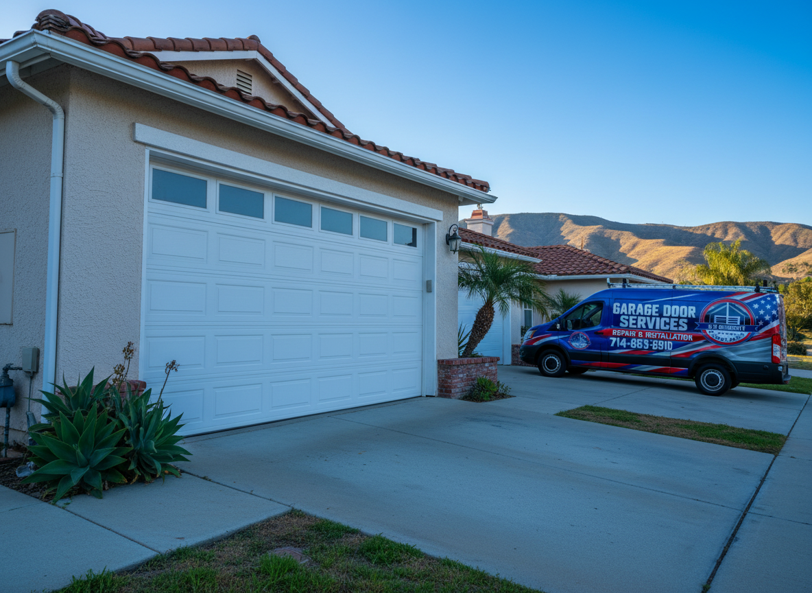 What can indicate a garage door roller problem?
