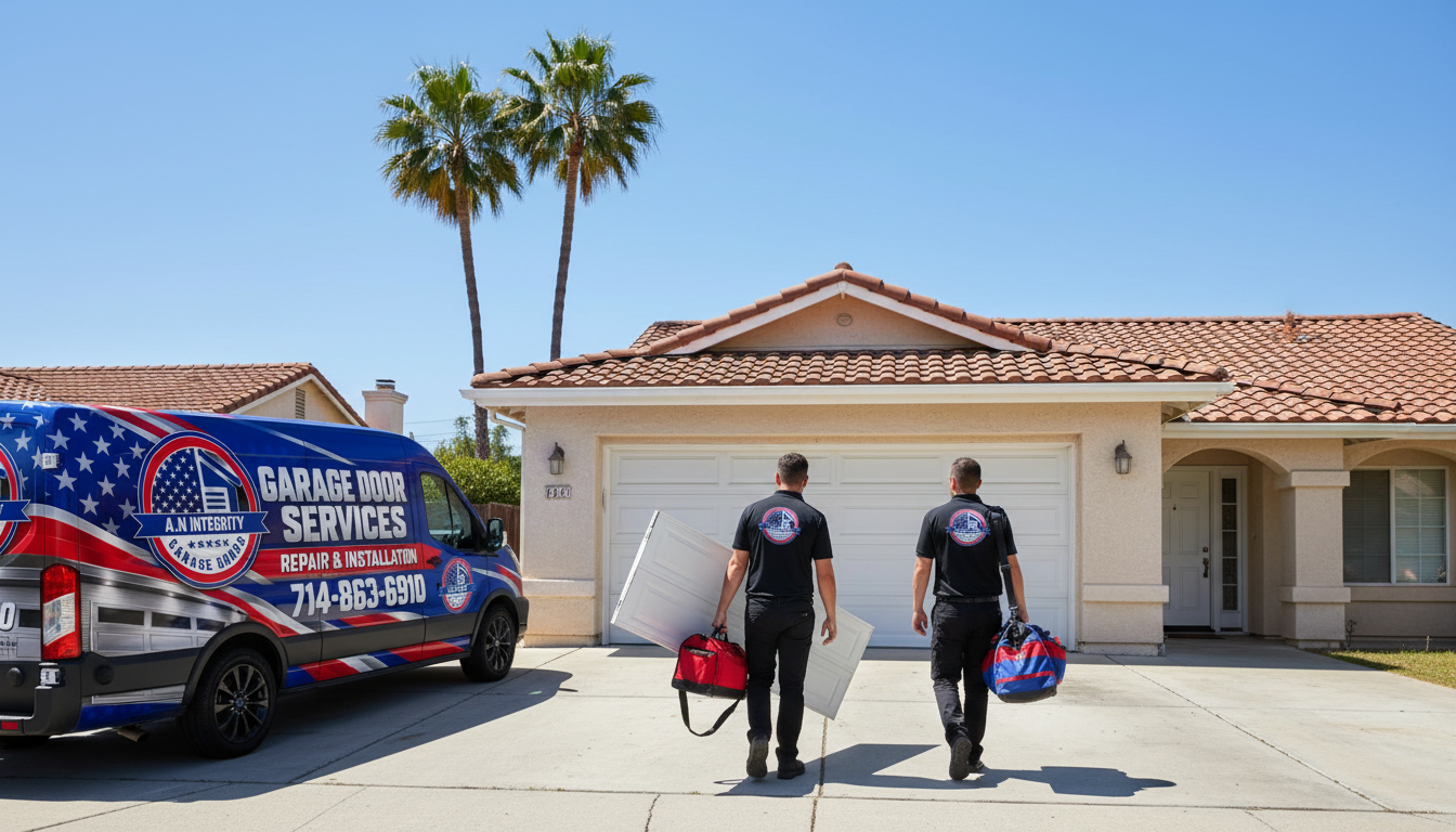 How to Choose a Garage Door Panel Replacement Company in Orange County