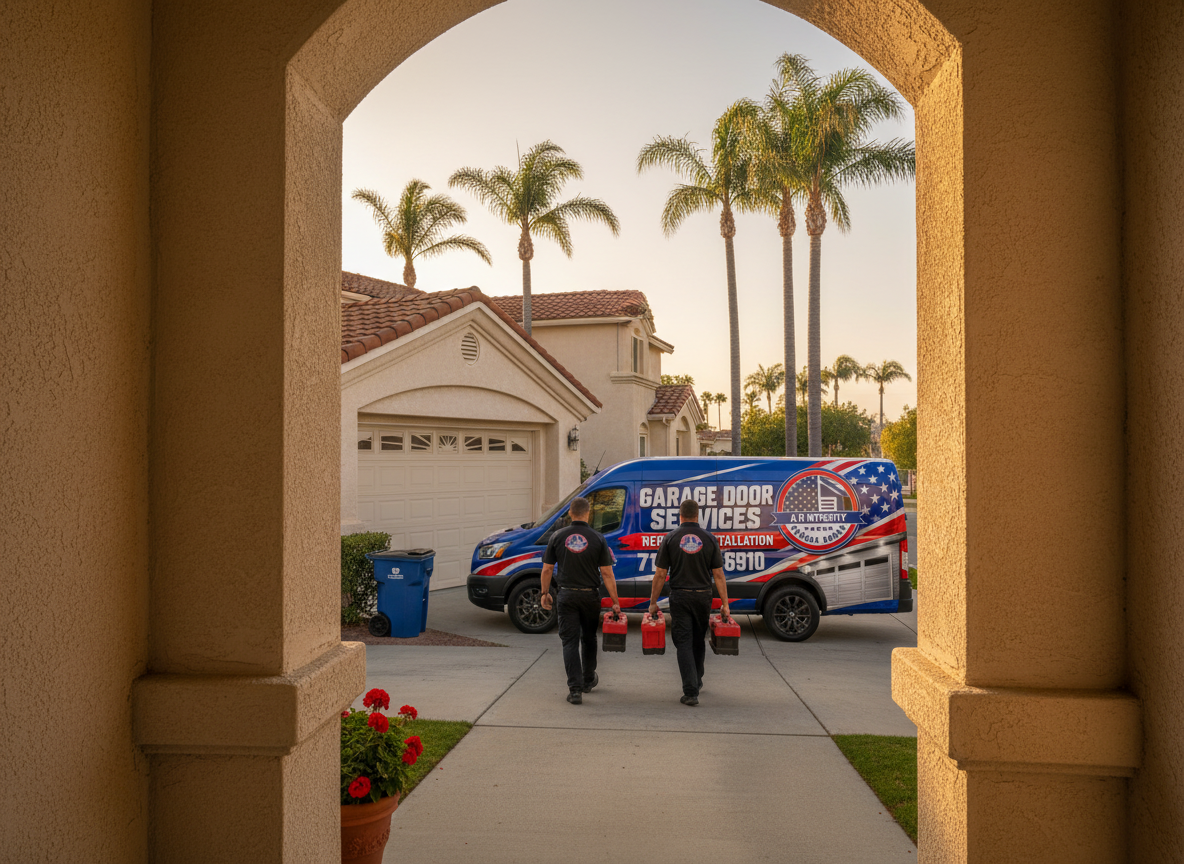 What garage door services are available in Orange County?