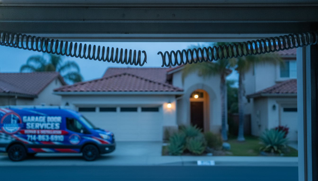 What Does Broken Garage Door Spring Replacement Involve?