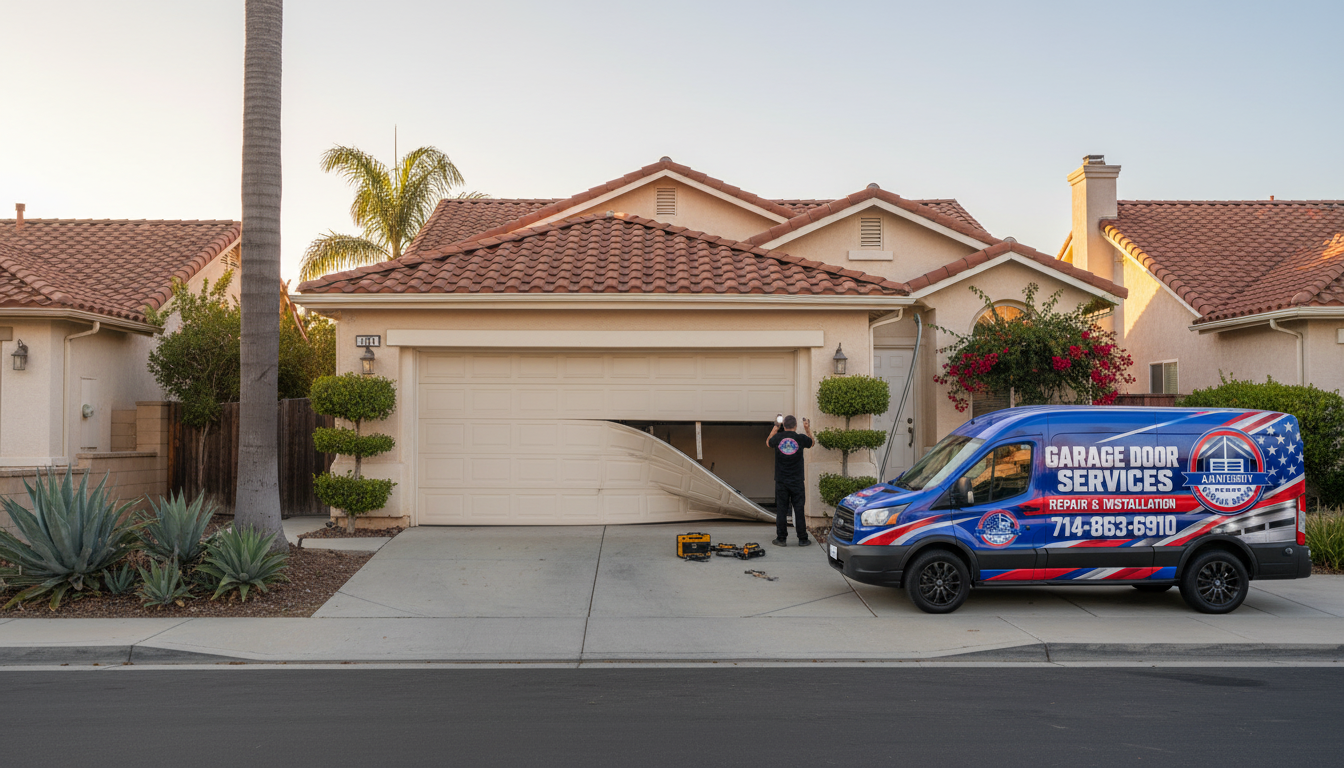 Emergency Garage Door Service & Maintenance in Orange County