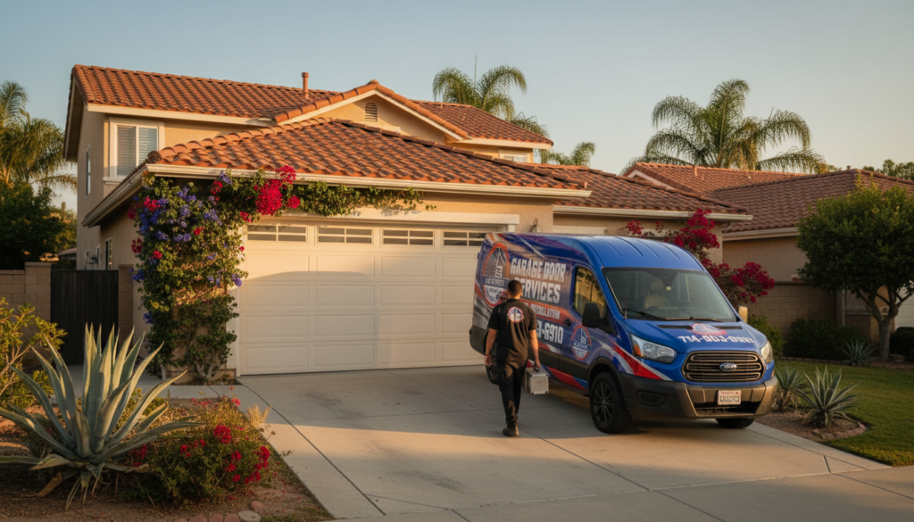 Looking for the best bent garage door track company in Orange County?