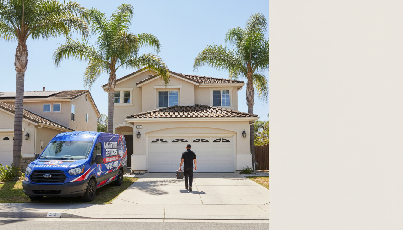 How to Choose a Garage Door Service and Maintenance Company in Orange County
