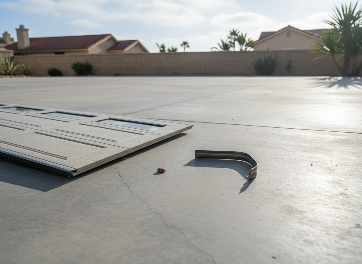 What should I do if my garage door will not open? Stop using the opener if the door appears damaged, crooked, or unusually heavy. Keep clear of the door and con