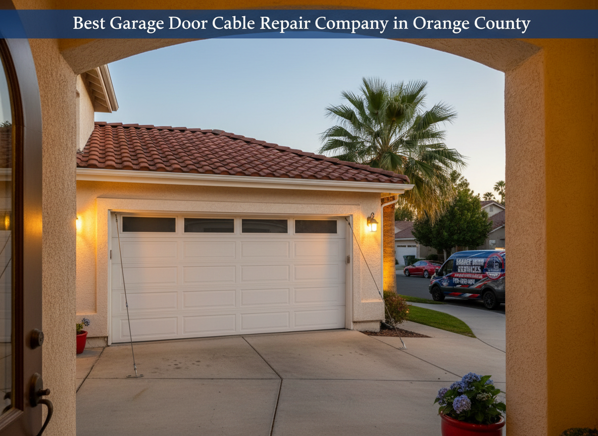 How should I choose a garage door cable repair company?